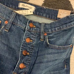 Madewell Perfect Vintage Button-Front Jean Sz 26